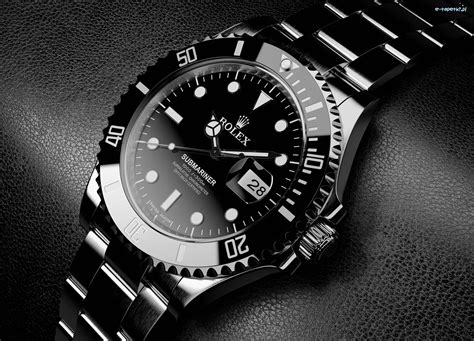 czarny rolex